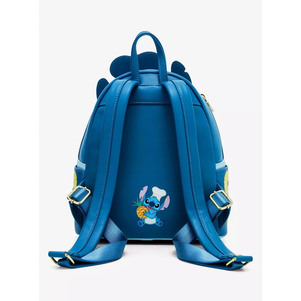 Loungefly Disney Lilo‎ and Stitch Pineapple Pizza Mini Backpack Exclusive - Picture 3 of 5